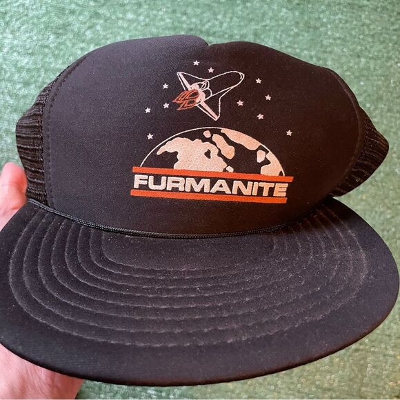 Vintage Furmanite Space Shuttle Snapback Trucker Hat - Picture 2 of 6